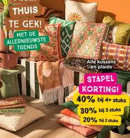 Xenos Alle kussens en plaids aanbieding