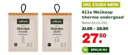 Welkoop Alle Welkoop thermo ondergoed aanbieding