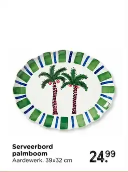 Xenos Serveerbord palmboom aanbieding