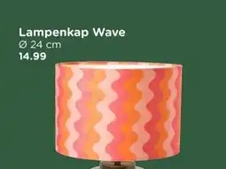 Xenos Lampenkap Wave aanbieding