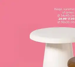 Xenos Beige, karamel of groen. aanbieding