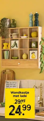 Xenos Wandkastje met lade aanbieding