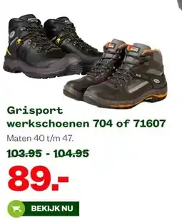 Welkoop Grisport werkschoenen 704 of 71607 aanbieding