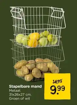 Xenos Stapelbare mand aanbieding