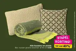 Xenos Alle kussens en plaids aanbieding