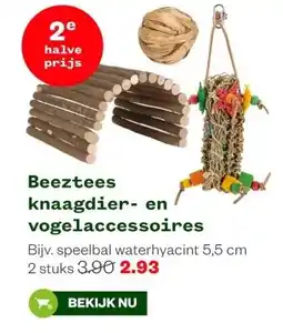 Welkoop Beeztees knaagdier- en vogelaccessoires aanbieding