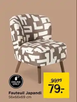 Xenos Fauteuil Japandi aanbieding
