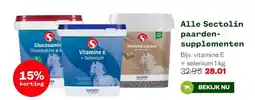 Welkoop Alle Sectolin paarden- supplementen aanbieding