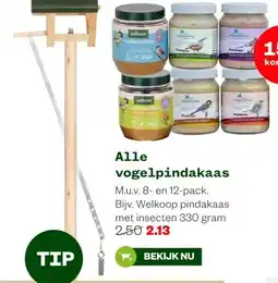 Welkoop Alle vogelpindakaas aanbieding