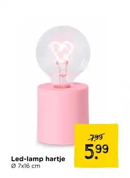 Xenos Led-lamp hartje aanbieding