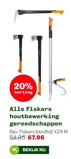 Welkoop Alle Fiskars houtbewerking gereedschappen aanbieding