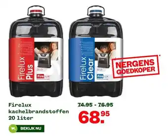Welkoop Firelux kachelbrandstoffen aanbieding