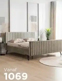 TotaalBED Bed Marke | 140 x 200 cm | Adore 626, tijm aanbieding