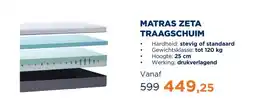 TotaalBED Matras Zeta Traagschuim | 70 x 200 cm | Stevig aanbieding