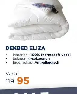TotaalBED Dekbed Eliza 100% thermosoft | 4-seizoenen aanbieding