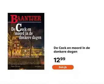The Read Shop De Cock en moord in de donkere dagen aanbieding