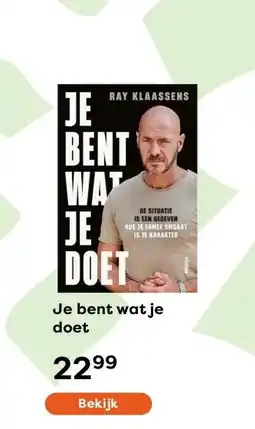 The Read Shop Je bent wat je doet aanbieding