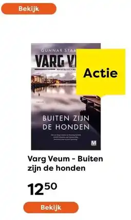 The Read Shop Varg Veum - Buiten zijn de honden aanbieding