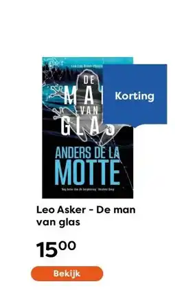 The Read Shop Leo Asker - De man van glas aanbieding