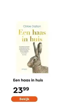 The Read Shop Een haas in huis aanbieding