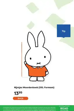 The Read Shop Nijntjes Woordenboek (XXL Formaat) aanbieding