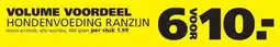 Ranzijn VOLUME VOORDEEL HONDENVOEDING RANZIJN aanbieding