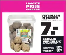 Ranzijn VETBOLLEN IN EMMER aanbieding
