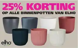 Ranzijn OP ALLE BINNENPOTTEN VAN ELHO aanbieding