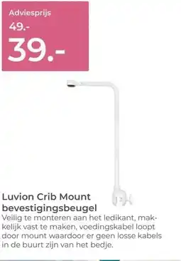 Prenatal Luvion Crib Mount bevestigingsbeugel aanbieding
