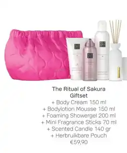 Pour Vous The Ritual of Sakura Giftset aanbieding