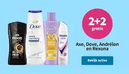 Plein.nl Axe, Dove, Andrélon en Rexona aanbieding