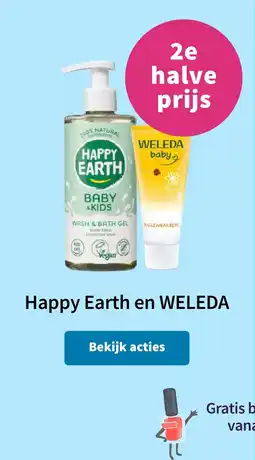 Plein.nl Happy Earth en WELEDA aanbieding