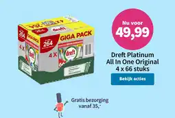 Plein.nl Dreft Platinum All In One Original aanbieding