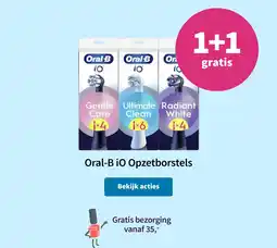 Plein.nl Oral-B IO Opzetborstels aanbieding