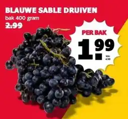 MCD Supermarkt BLAUWE SABLE DRUIVEN aanbieding