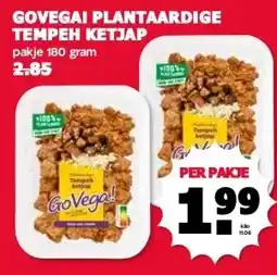 MCD Supermarkt GOVEGA! PLANTAARDIGE TEMPEH KETJAP aanbieding