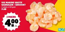 MCD Supermarkt VIS MARINE GROTE GARNALEN - GEKOOKT aanbieding