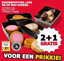 MCD Supermarkt BOKKENPOOTJES, LUXE EN/OF MIDI KOEKEN aanbieding