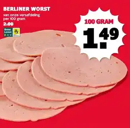 MCD Supermarkt BERLINER WORST aanbieding
