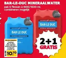 MCD Supermarkt BAR-LE-DUC MINERAALWATER aanbieding
