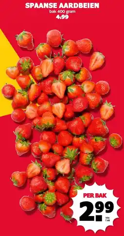 MCD Supermarkt SPAANSE AARDBEIEN aanbieding