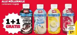 MCD Supermarkt ALLE MÜLLERMILK aanbieding