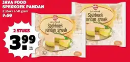 MCD Supermarkt JAVA FOOD SPEKKOEK PANDAN aanbieding