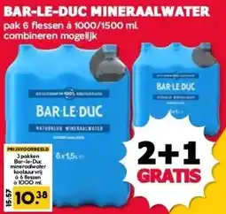 MCD Supermarkt BAR-LE-DUC MINERAALWATER aanbieding