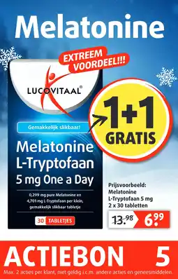 Lucovitaal Melatonine aanbieding