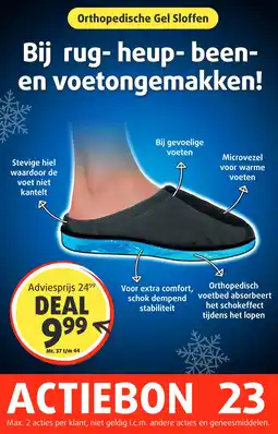 Lucovitaal Orthopedische Gel Sloffen aanbieding