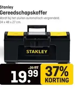 Hubo Stanley Gereedschapskoffer aanbieding