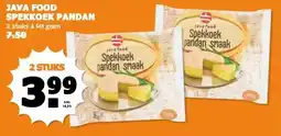 CoopCompact JAVA FOOD SPEKKOEK PANDAN aanbieding