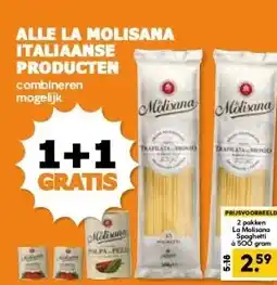 CoopCompact ALLE LA MOLISANA ITALIAANSE PRODUCTEN aanbieding