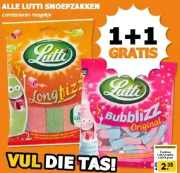 CoopCompact ALLE LUTTI SNOEPZAKKEN aanbieding